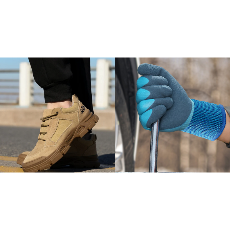 🎄Christmas promotion Men's Puncture-Proof Safety Work Shoes