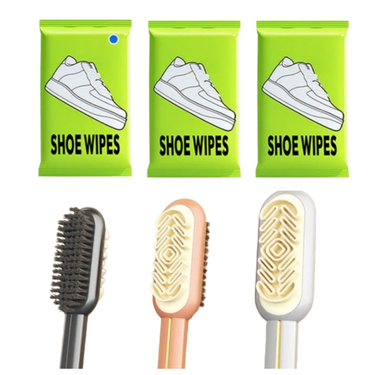 🔥Limited Hot Sale 50% OFF-💥Each Pack Only £2.1!🍃👟Quick-Clean Shoe Wipes