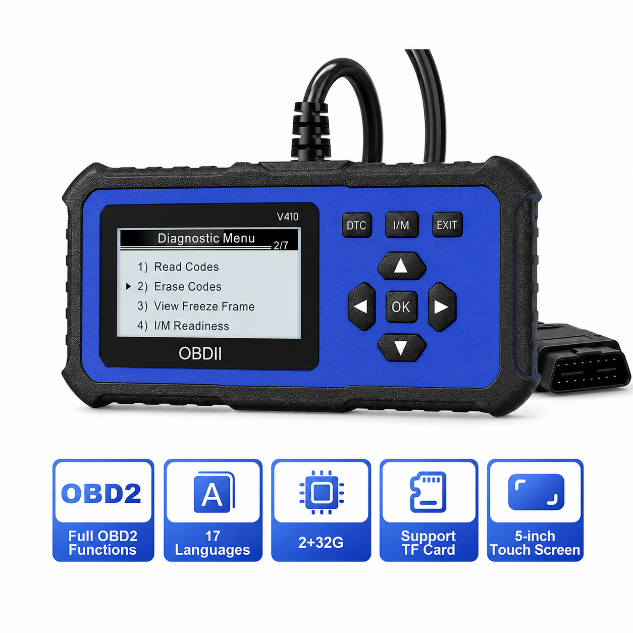 ๐ง๐ 49% off โก Professional OBD2 scanner โ Full diagnostics, one-click reset & 8 languages! Compatible with all vehicles from 1996 onwards ๐๐ก