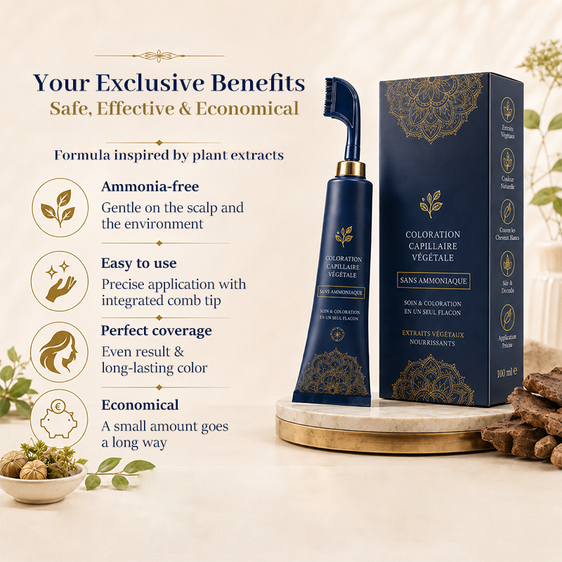 🔥Limited Time Promotion 50% OFF🔥Herbal Hair Dye Comb for Home Use