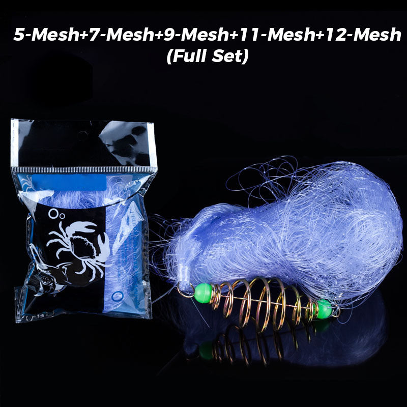 š„2025 Hot Sale 49% Offš„Fishing Gill Net with Spring Bait Trap