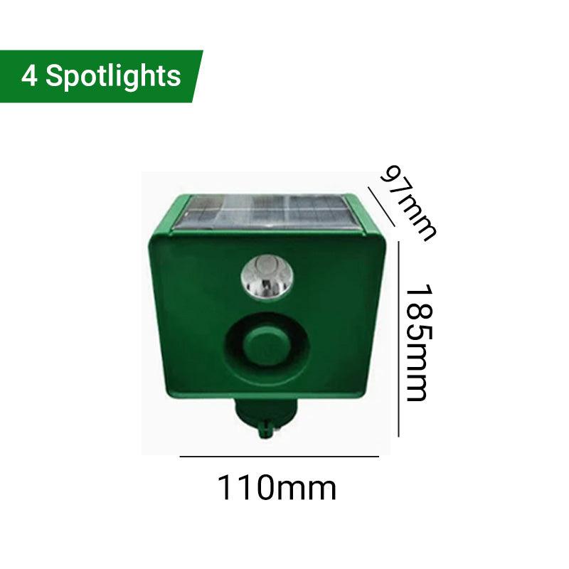 🔥🔥2025 Hot Sale 💥Beast Repellent Solar Warning Lights with Loud Volume