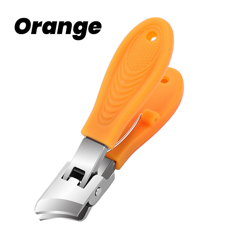 🔥New Hot Sale 50% OFF❤️🔥Wide Jaw Opening Anti-Splash Slanted Nail Clipper