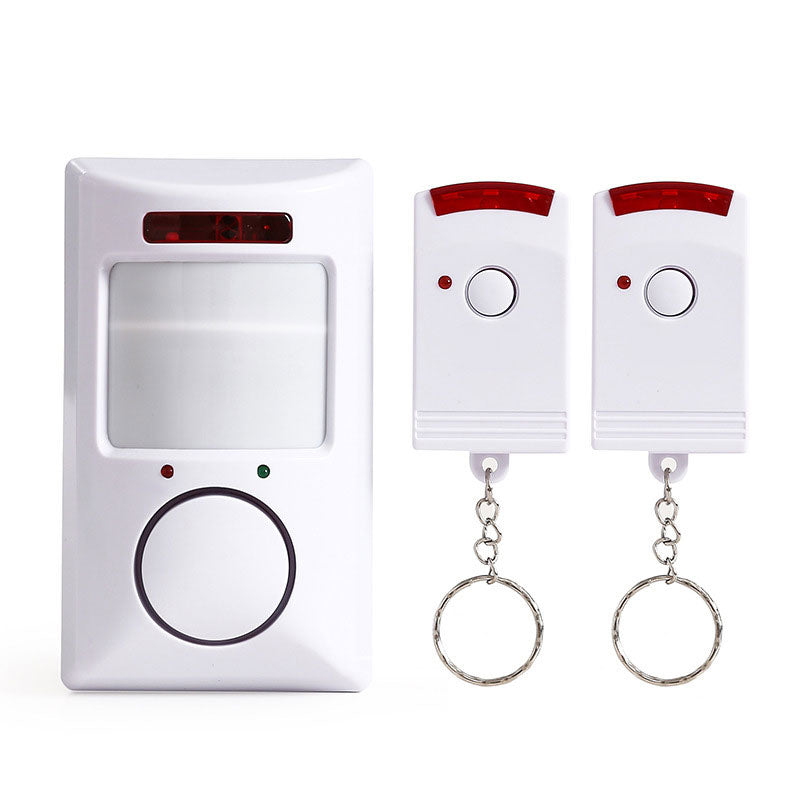 š„2025 Hot Saleš„Motion Sensor Infrared Alarm with 2PCS Remote Controls