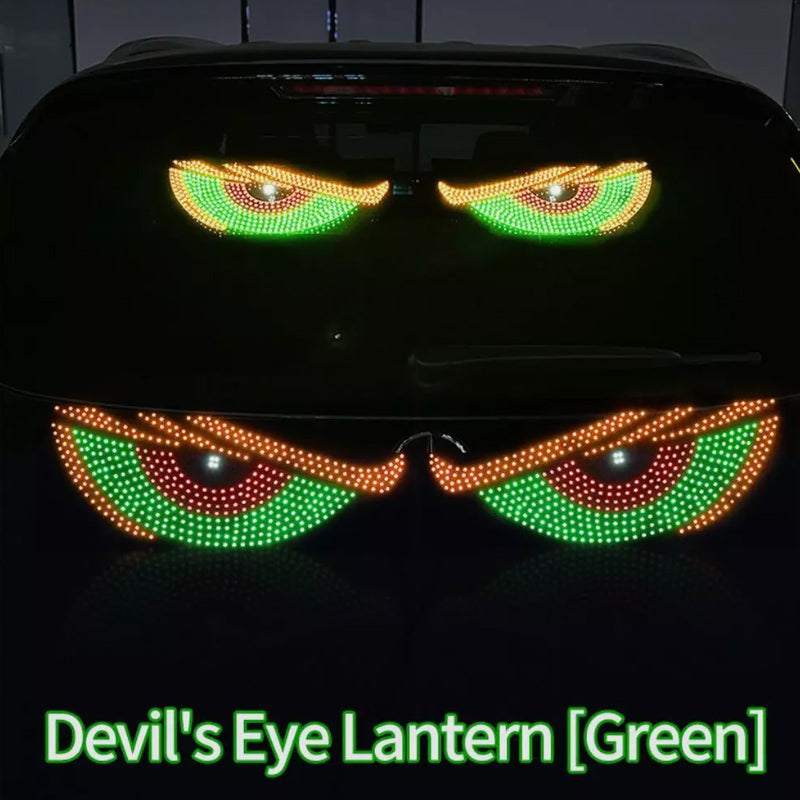 š2Pcs LED Devil Eyes Lights for Truck Windshield