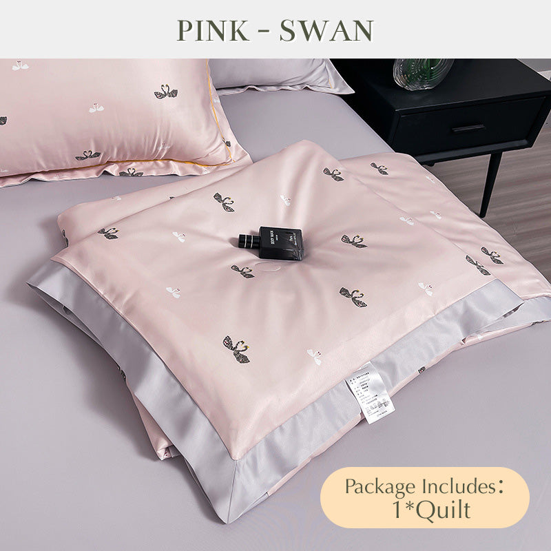 🔥 2025 Hot Sale 49% OFF🔥Breathable & Cooling Quilt 4-Piece Set