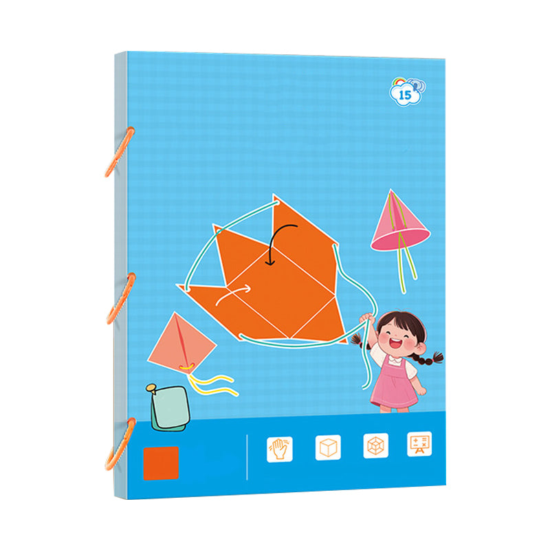 🔥New Upgrades👶✨Pull String 3D Geometry Learning Book