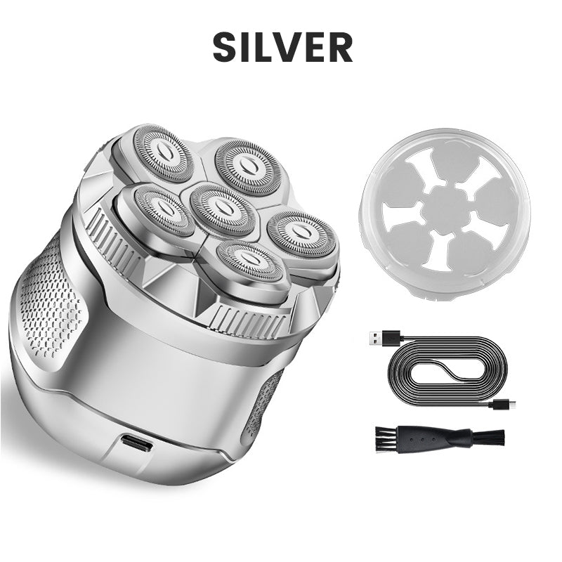 🔥2025 Hot Sale 50% OFF🔥6D Waterproof Head Shaver Kit for Bald Men