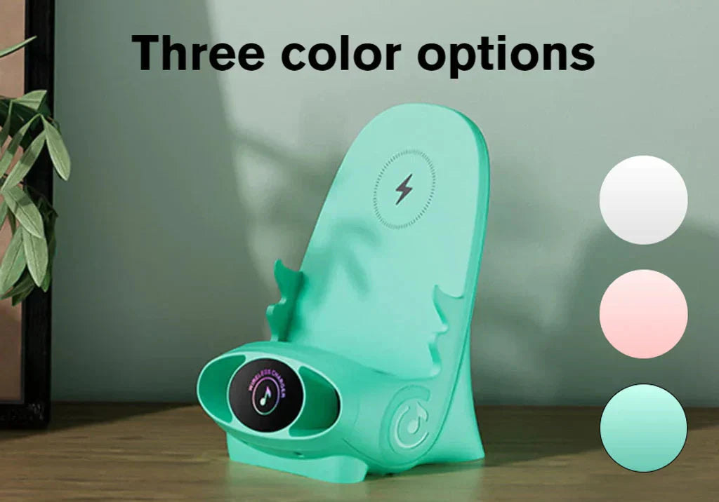 š„2025 Mini Chair Wireless Fast Charger Multifunctional Phone Holder ā Adapts to All Phones