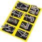 ✨50% OFF - While Supplies Last✅--Metal Puzzle Ring Set (8-Piece) Blue Edition Brain Teaser Game