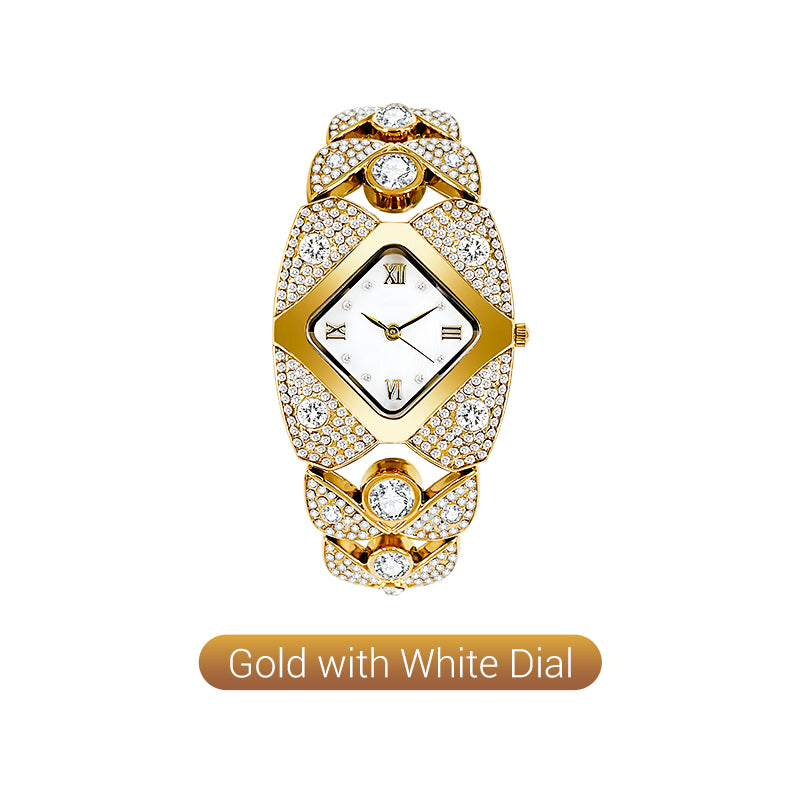 Flash Sale: Get 70% Off Now! 🚨 💥Women's Retro Quartz Watch with Sparkling Rhinestones（The more you buy, the higher the discount）