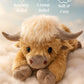 🎁Cute Cartoon Highland Cow Stuffed Toy
