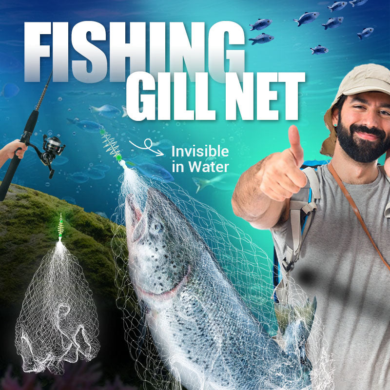 🔥2025 Hot Sale 49% Off🔥Fishing Gill Net with Spring Bait Trap