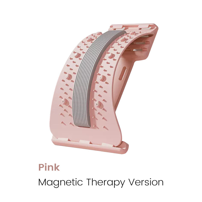 Magnetic Therapy Acupuncture Massage Lumbar Back Stretcher