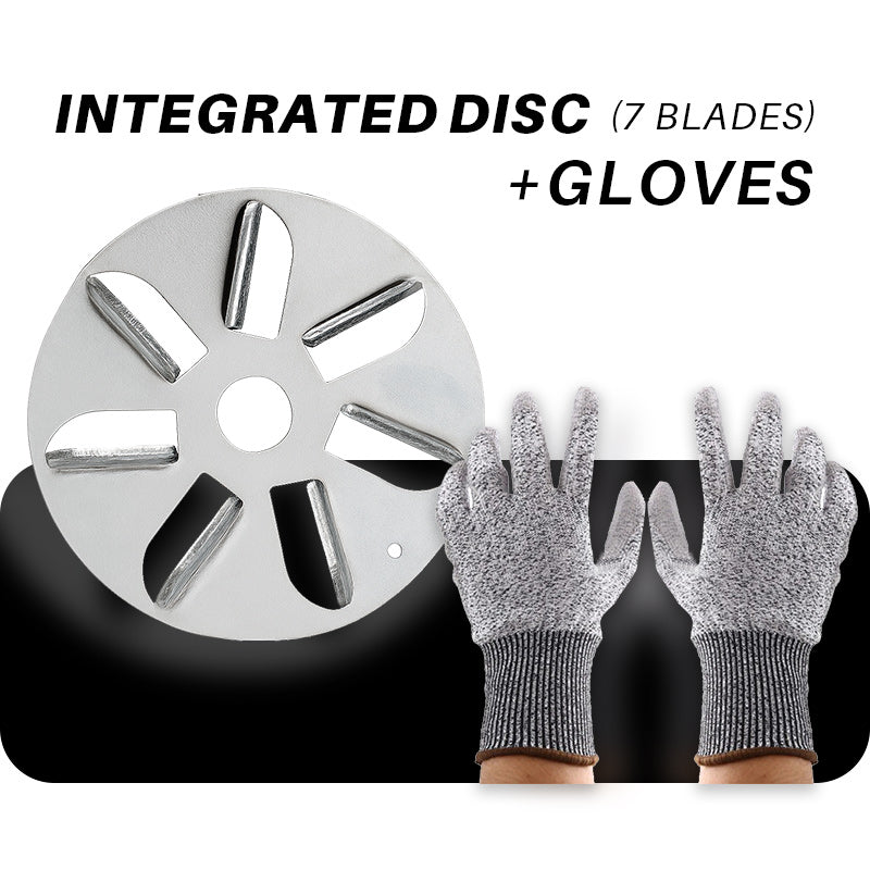 Labor-Saving Pig Hair Remover Scraper Disc