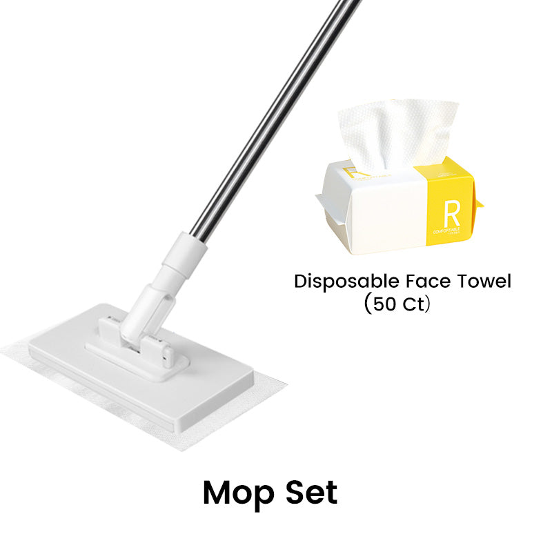 💥 Last day! 50% Off 💥Disposable Dust Mop with 4 Reusable Cloths