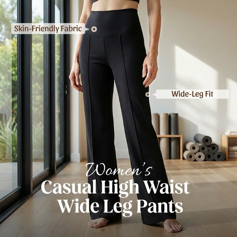 💗LAST DAY SPECIAL - 54%OFF💕Women's Casual High Waist Wide Leg Pants