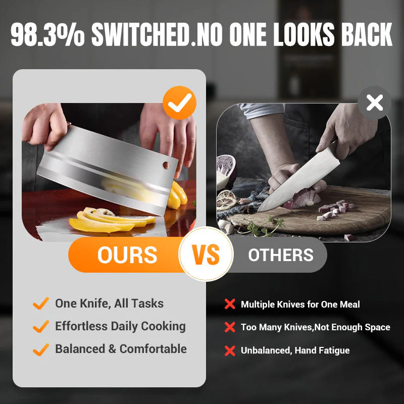 🔪 50% OFF NOW ! ✨ Forged Sharp and Durable Kitchen Knife – Professional Edge, Ergonomic Handle & Easy Maintenance ⚡