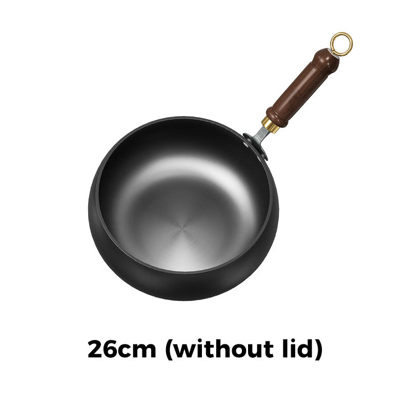 ⏳Time-limited Special⌛Uncoated Thick Iron Pot