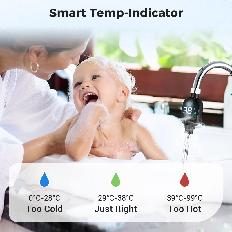 🔥Last day special, 50% off🔥 🌡️Shower Thermometer - Instant Digital Display, Waterproof & Easy Install for Safe Bathing 👶📦