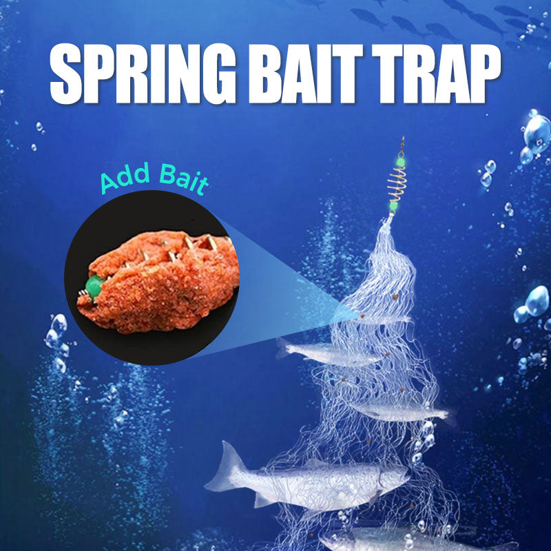 🔥2025 Hot Sale 49% Off🔥Fishing Gill Net with Spring Bait Trap