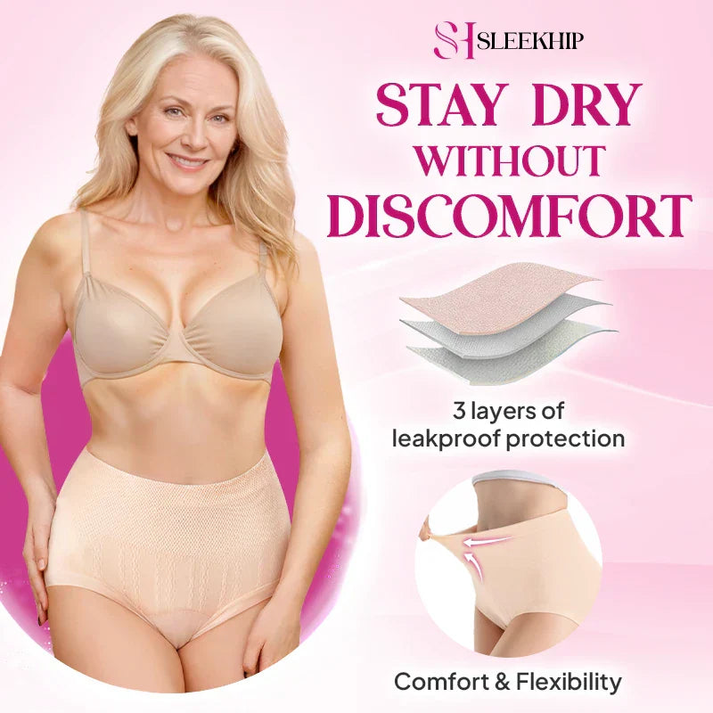 💞CLEARANCE SALE 70% OFF- Leakproof High-Waist Tummy-Control Butt-Lifting Panties
