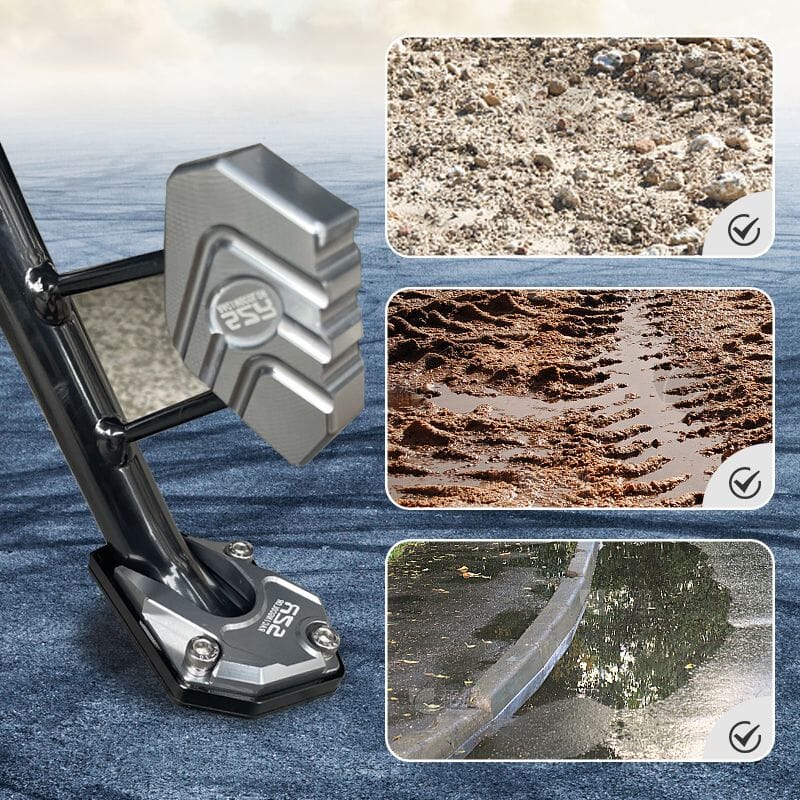 🔥 Motorcycle Kickstand Foot Side Stand Extension