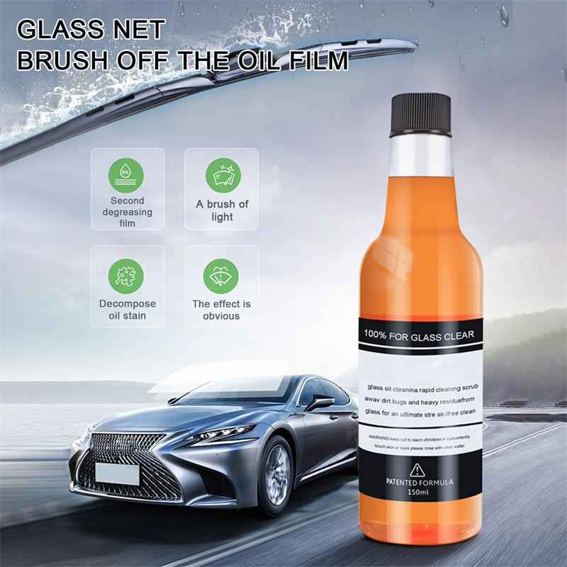 🔥Buy 2 get 1 free✨Car Glass Oil Film Stain Removal Cleaner