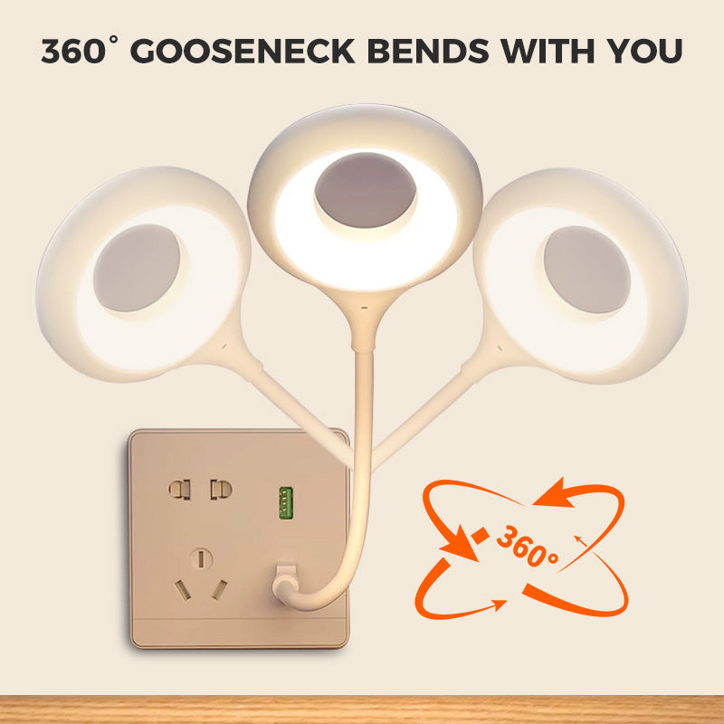 🏆High-tech voice-activated USB LED lamp⚡👑