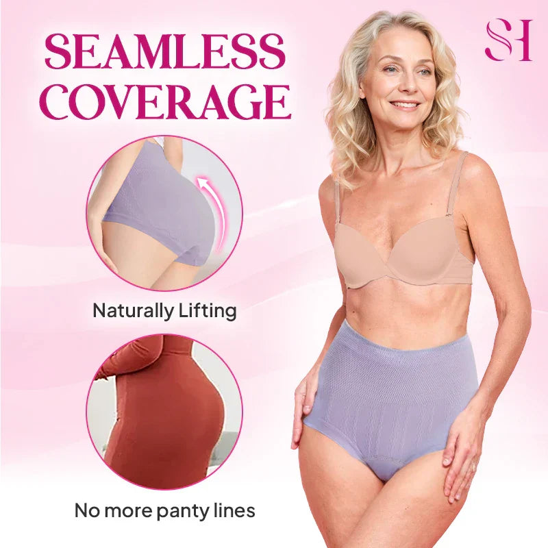💞CLEARANCE SALE 70% OFF- Leakproof High-Waist Tummy-Control Butt-Lifting Panties