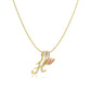 💖 LAST DAY – 57% OFF ✨ 3-Layer Initial Pendant Necklaces A-Z 🎀 | Personalised & Elegant