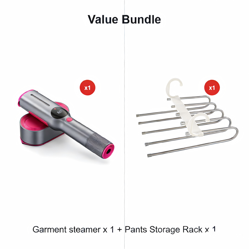 💨💞2026 HOT SALE 50% OFF! 🧺Garment Steamer for Clothes Portable Travel Clothing Steamer Iron📍GB