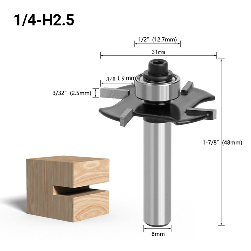 💥Versatile Slot Cutter Router Bit⏳New listing! 50%~66% OFF for a limited time 💥 buy 2 get 1 free!