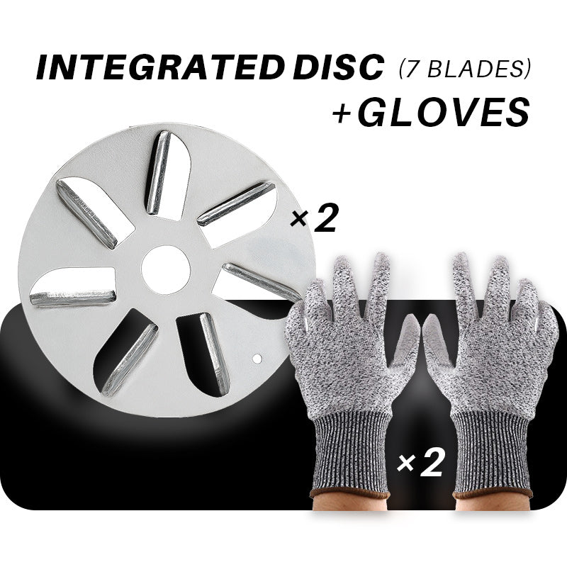 Labor-Saving Pig Hair Remover Scraper Disc