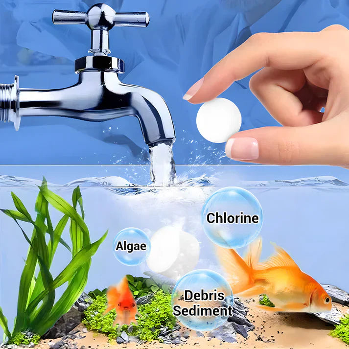 💥Hot sale 50% OFF♻️Powerful Aquarium Water Purification Tablet💧