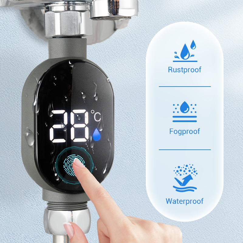 🔥Last day special, 50% off🔥 🌡️Shower Thermometer - Instant Digital Display, Waterproof & Easy Install for Safe Bathing 👶📦