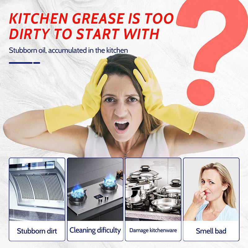 🔥2025 BEST SALE 52% OFF🏠Multifunctional Powerful Kitchen Foam Cleaner