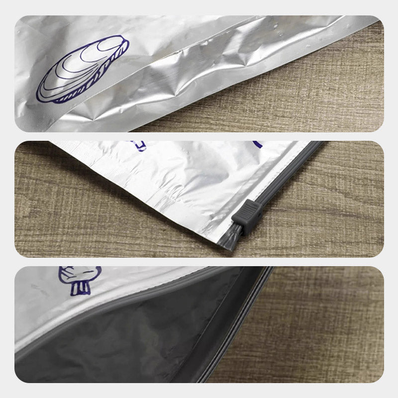 🍗Buy 2 Get 1 Free 🥦Reusable Aluminum Foil Sealable Storage Bags