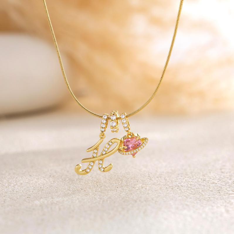 💖 LAST DAY – 57% OFF ✨ 3-Layer Initial Pendant Necklaces A-Z 🎀 | Personalised & Elegant