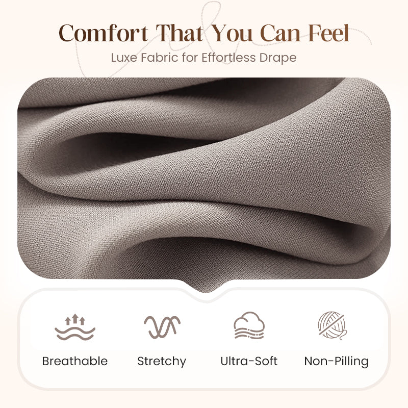 Elegant Longline Cardigan & Top & Pants 3-Pieces Set