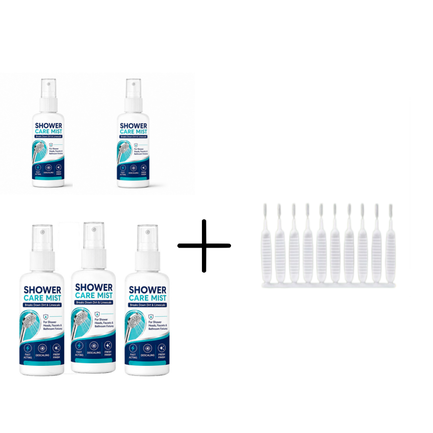 🚿✨Fast-Acting Shower Limescale Remover Spray – Dissolves stubborn mineral deposits & hard water stains. Restores water flow & shine – just spray & wipe! 🧼💪