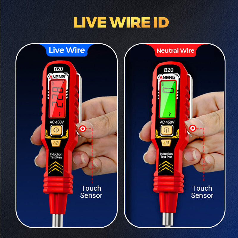 🔥 2025 Hot Sale 49% OFF🔥Non-Contact Voltage Tester with LCD Display