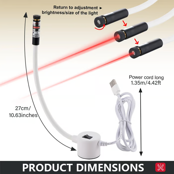 🔥Hot Sale 50% OFF🪡Magnetic Positioning Quilting Light for Sewing Machine