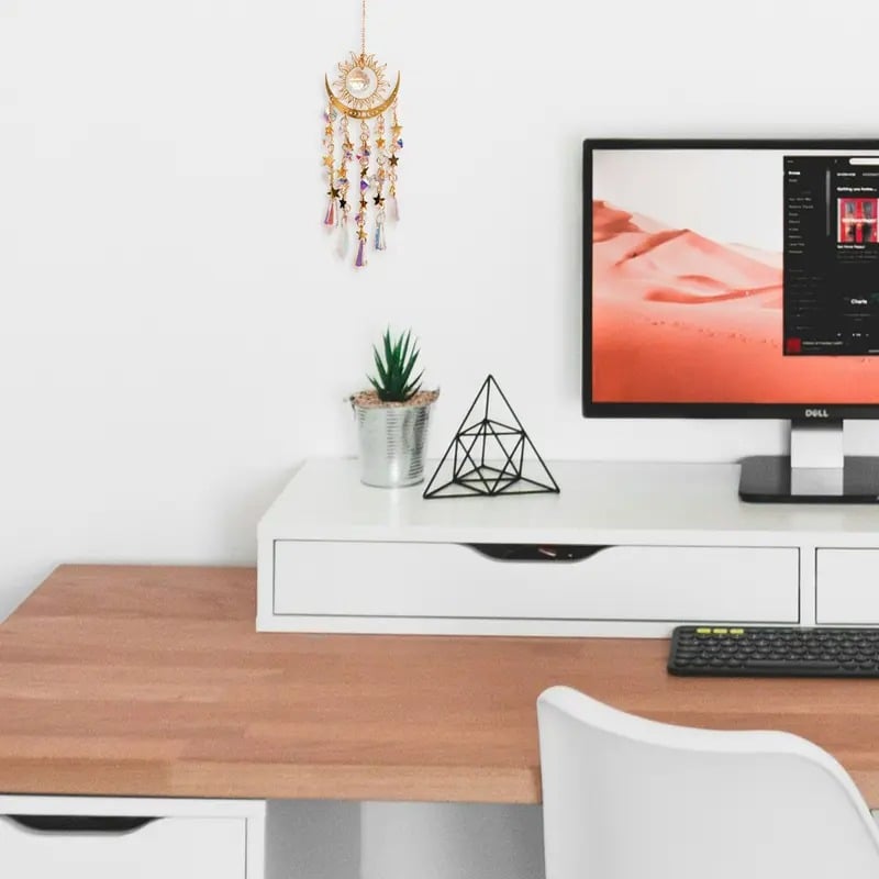 🔥Big Sale-60% Off🌈Crystal Sun Catcher, lndoor Outdoor Decor for Window Bedroom Courtyard Garden☪️