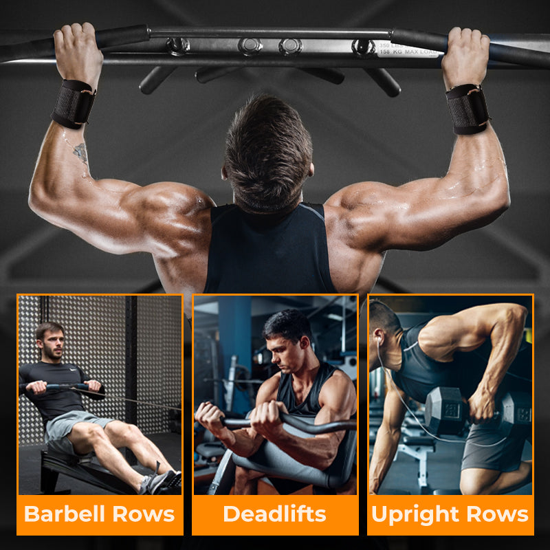 🔥Hot Sale 49% 0FF🔥Heavy Duty Weight Lifting Wrist Hook Straps