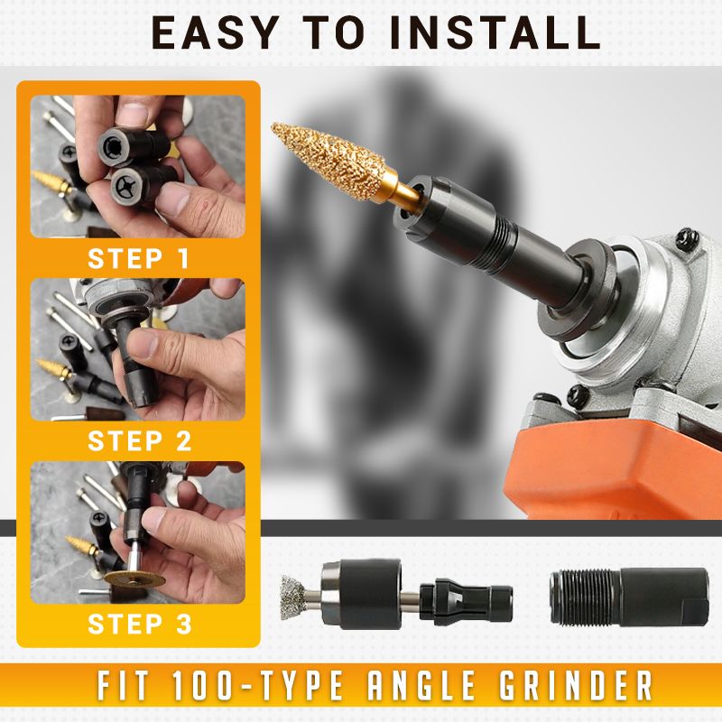 💥Limited time offer 50% off💥 Shimmer07® Angle Grinder Modified Adapter