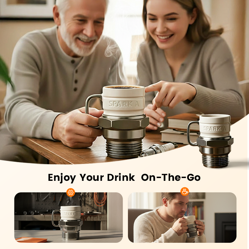 🎁🎄Christmas Sale 50% OFF💝Creative Spark Plug Mug