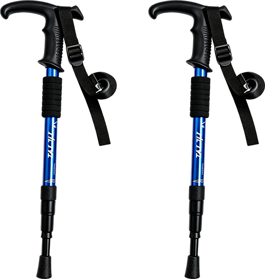 ⛰️ Last Day Special Price £13.99 ! ✨ Adjustable Aluminum Alloy Trekking Pole – Durable, Shock-Absorbing, Lightweight 🌲