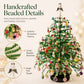 🎄✨ DIY Christmas tree bead kit – 🎅 Create your own sparkling Christmas decoration