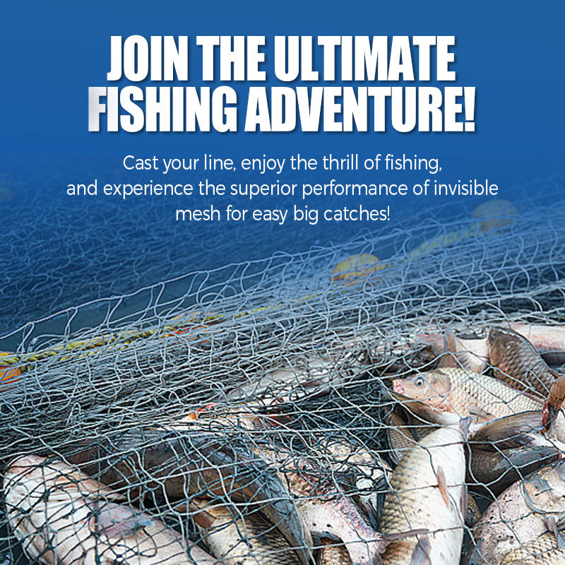 🔥2025 Hot Sale 49% Off🔥Fishing Gill Net with Spring Bait Trap